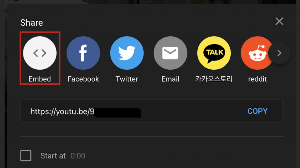 Share options